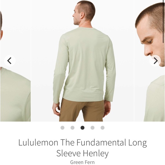 NWT Lululemon men’s long sleeve Henley size XXL - Picture 8 of 8